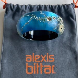 Alexis Bittar “Signature Hand-Carved” Confetti Crystal Bracelet
